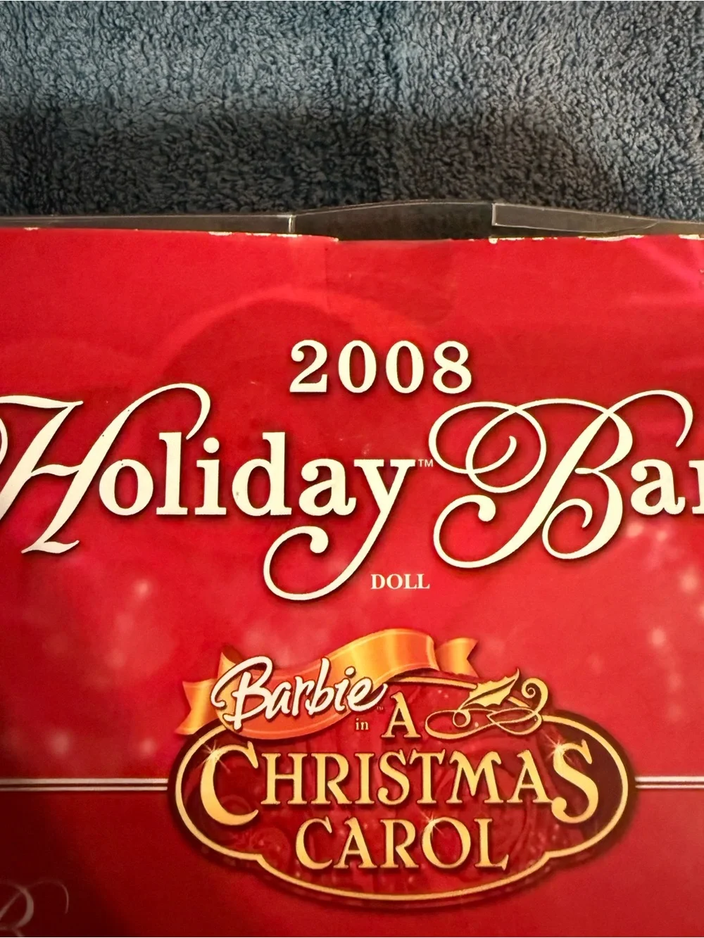 Barbie Holiday Doll 2008 Barbie in a Christmas Carol, Model #L9643 Mattel NRFB